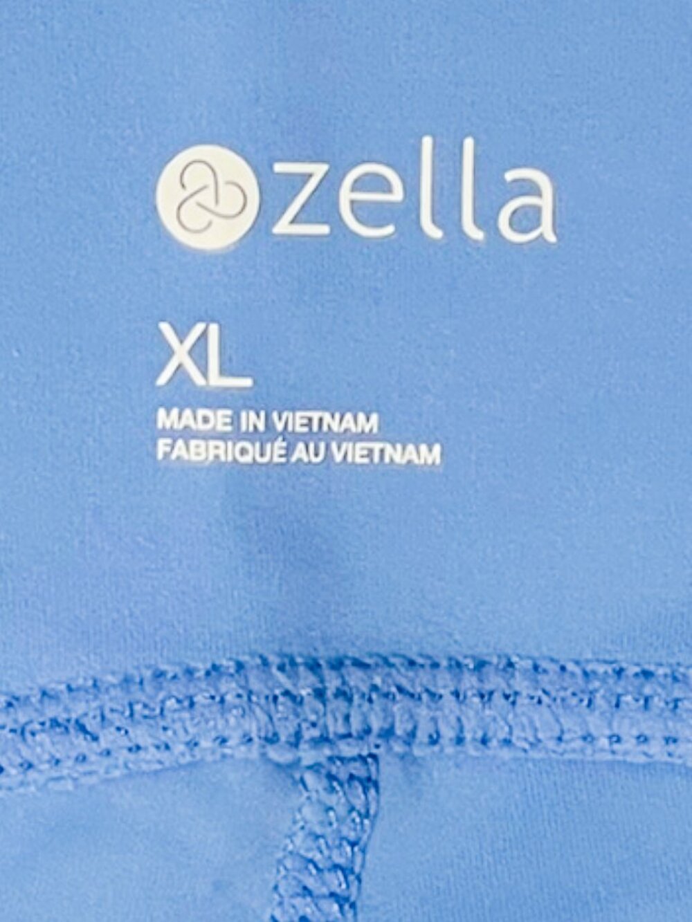 Zella Blue Lapis XL Leggings Tank Set Studio Luxe Pocket 7/8 Breathe - Picture 13 of 16